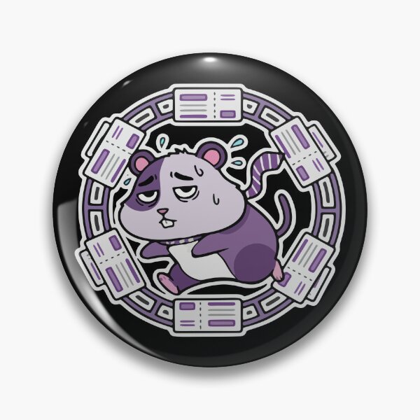 Item preview, Corporate Hamster - Deadline Wheel Sticker designed and sold by misticalplace.