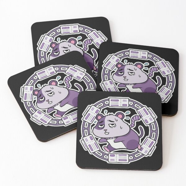 Item preview, Corporate Hamster - Deadline Wheel Sticker designed and sold by misticalplace.