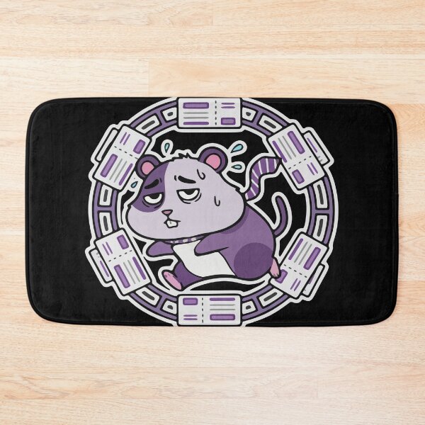Item preview, Corporate Hamster - Deadline Wheel Sticker designed and sold by misticalplace.