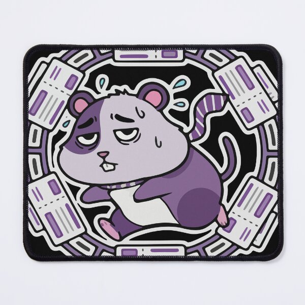 Item preview, Corporate Hamster - Deadline Wheel Sticker designed and sold by misticalplace.