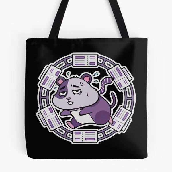 Item preview, Corporate Hamster - Deadline Wheel Sticker designed and sold by misticalplace.