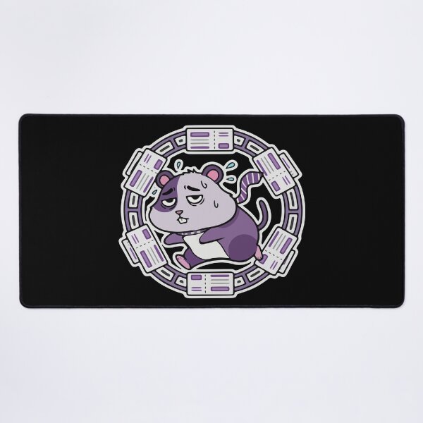 Item preview, Corporate Hamster - Deadline Wheel Sticker designed and sold by misticalplace.