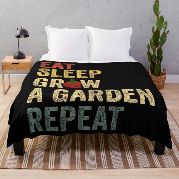 Item preview, Funny Game Eat Sleep Grow A Garden Repeat Vintage Gamer designed and sold by donadonvgran.