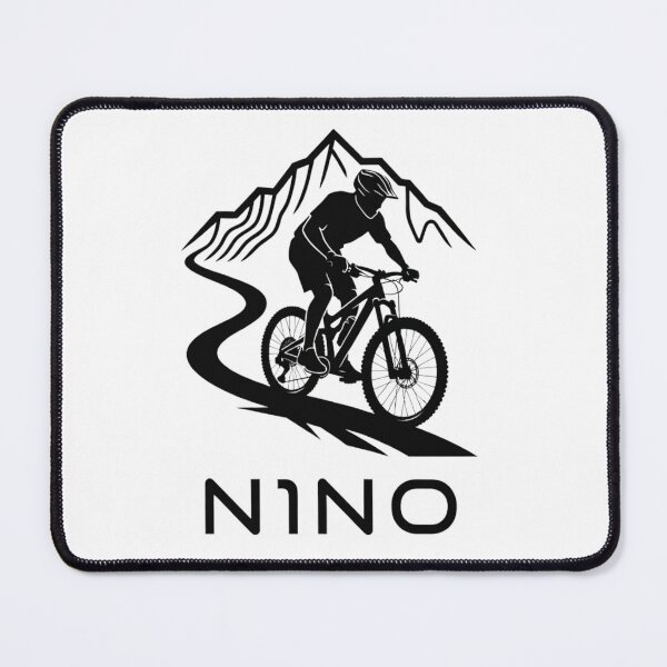 Item preview, Nino Schurter MTB World Champion Vintage Mountain Bike Art designed and sold by Nordic Echo.