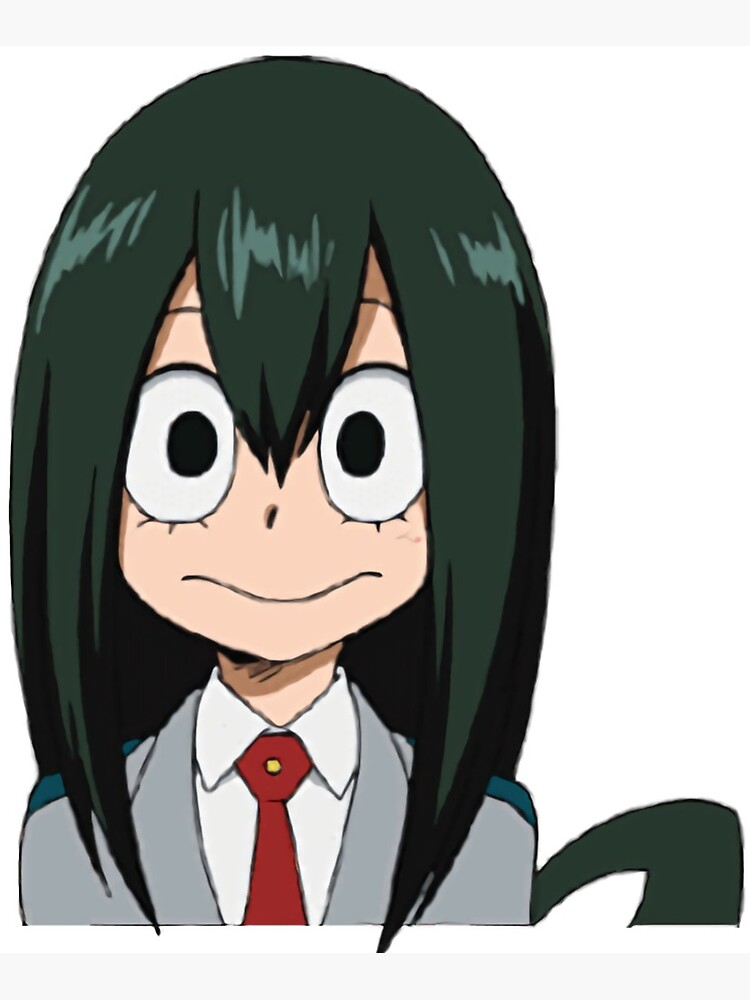 My Hero Academia Bnha Froppy Tsuyu Asui 蛙吹梅雨 2 Greeting Card By Thesmartchicken Redbubble