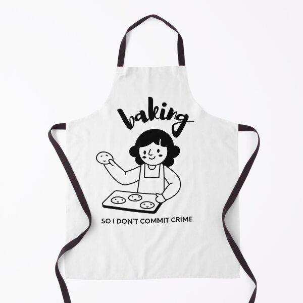 Item preview, Baking So I Don't Commit Crime - Cute Bakers Baking Lovers designed and sold by karolina lindy.
