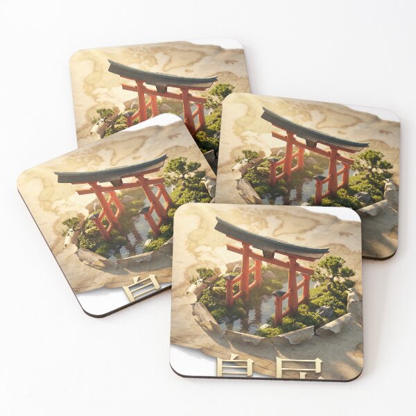 Item preview, Journey in Miniature – Torii Gate Diorama Art designed and sold by darekkocurek.
