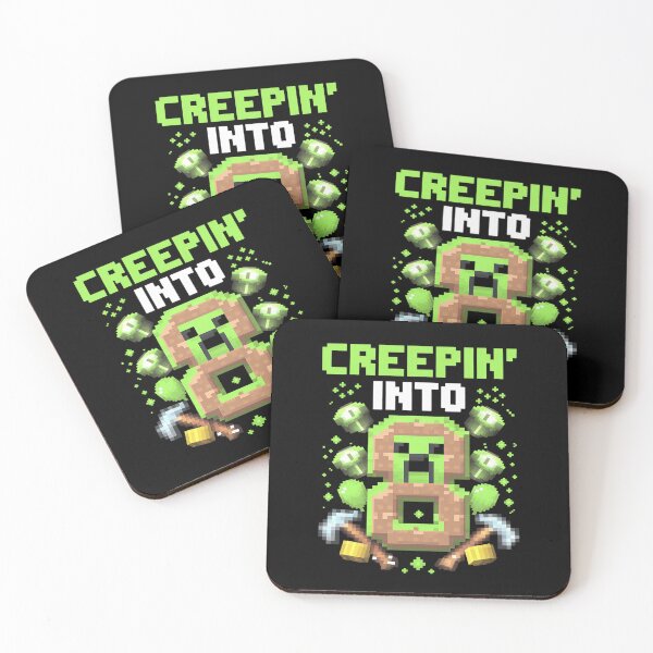 Item preview, 8th Birthday Gamer Pixel Creepin’ Into 8 Video Game Party 1  designed and sold by MarkLeedsArt.