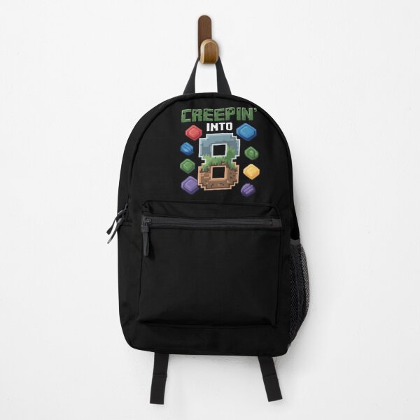 Item preview, 8th Birthday Gamer Pixel Creepin’ Into 8 Video Game Party 3 designed and sold by MarkLeedsArt.