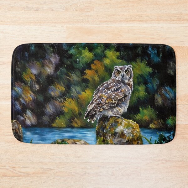 Item preview, Owl by the Lake designed and sold by tomorrowsart.