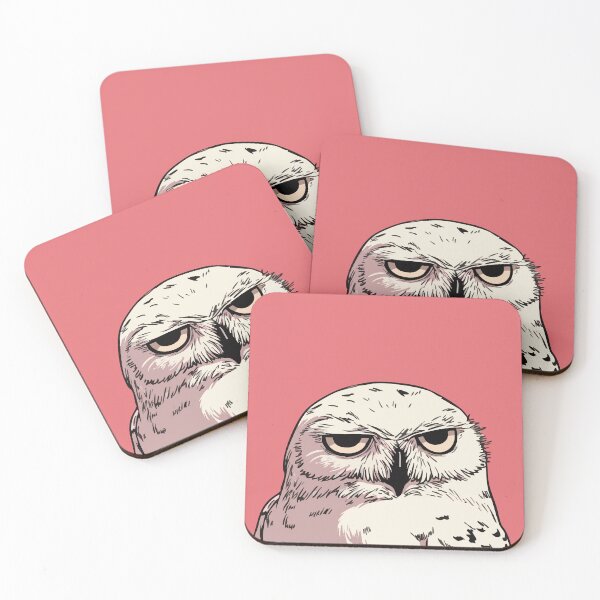 Item preview, Judging Owl Illustration designed and sold by idgafstudio.ch.