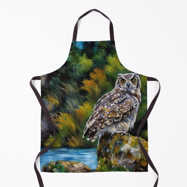 Item preview, Owl by the Lake designed and sold by tomorrowsart.