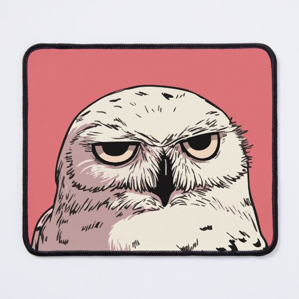 Item preview, Judging Owl Illustration designed and sold by idgafstudio.ch.