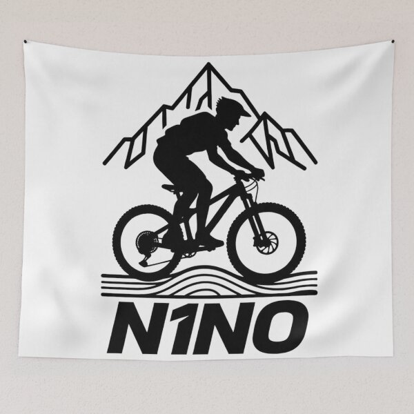 Item preview, Swiss Mountain Bike Champion XC Racing Tribute Art designed and sold by Nordic Echo.