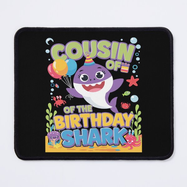 Item preview, Cousin Birthday Kids Shark Party Matching Family  designed and sold by DigitaldeligArt.