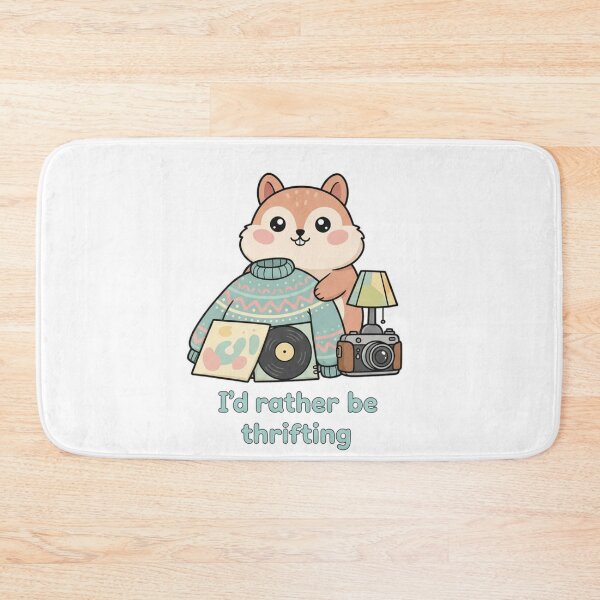 Item preview, I'd rather be thrifting designed and sold by LaurannaDesign.