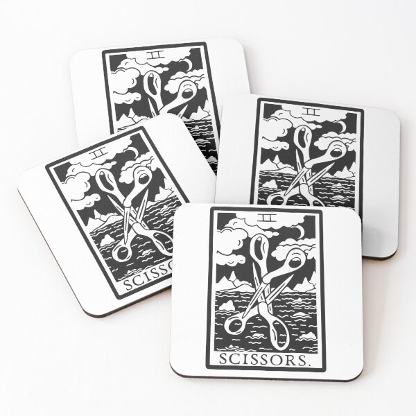 Item preview, Scissors Tarot Lesbian Symbolic Art designed and sold by Oniyasha.