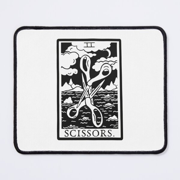 Item preview, Scissors Tarot Lesbian Symbolic Art designed and sold by Oniyasha.