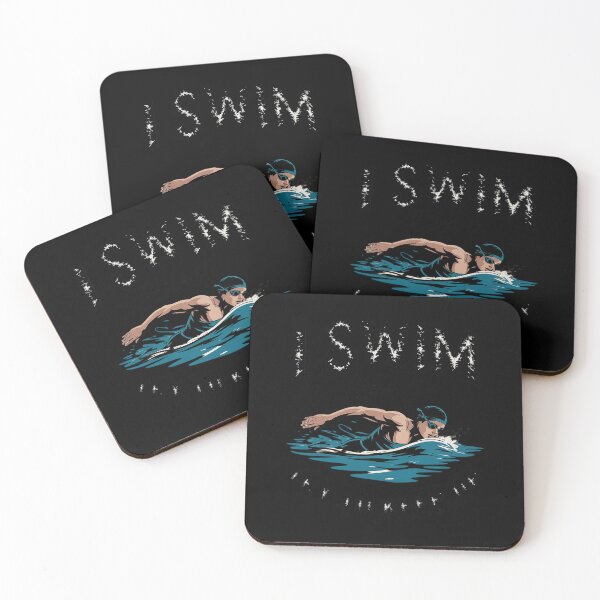 Item preview, I Swim Like A Girl Try To Keep Up Swimming Swimmer  designed and sold by VerseFarm.