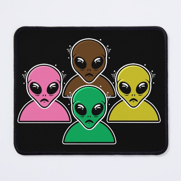 Item preview, Colorful Alien Squad Pop Art Illustration designed and sold by bkeer abobkr.