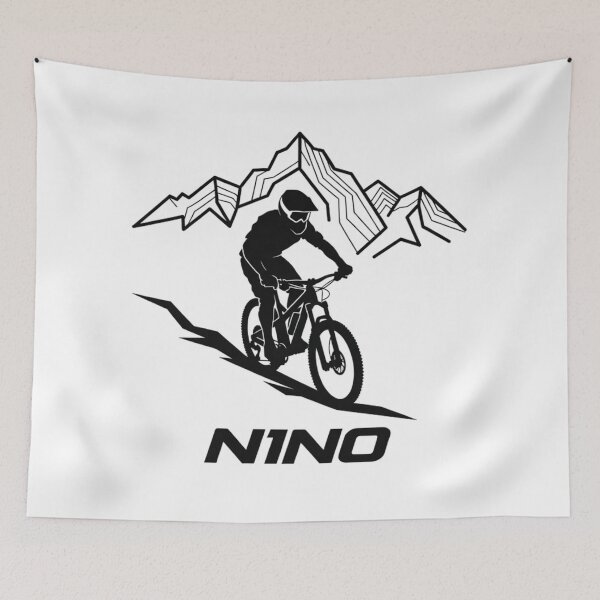 Item preview, Eat Sleep Race Nino Schurter Mountain Biking designed and sold by Nordic Echo.