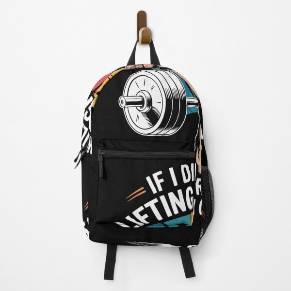Item preview, If I Die While Lifting Weights - Funny Workout & Gym designed and sold by VerseFarm.