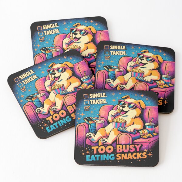 Item preview, Too Busy Eating Snacks designed and sold by retromario80.