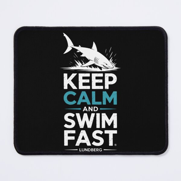 Item preview, Keep Calm And Swim Fast. Funny Swim. Swimmer designed and sold by VerseFarm.