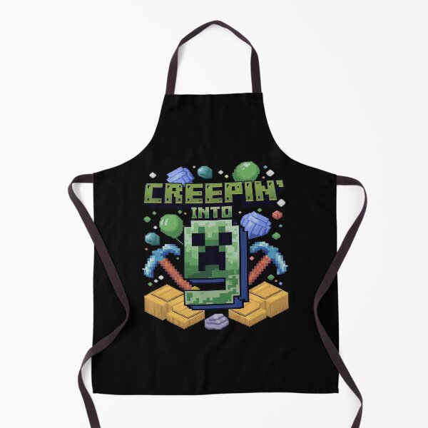 Item preview, 9th Birthday Gamer Pixel Creepin’ Into 9 Video Game Party 1  designed and sold by MarkLeedsArt.