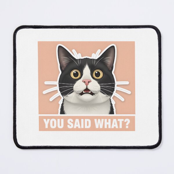 Item preview, Funny Sassy Tuxedo Cat - Sarcastic Meme Cat Decor to Attract Success and Abundance designed and sold by JaiSoftStudio.