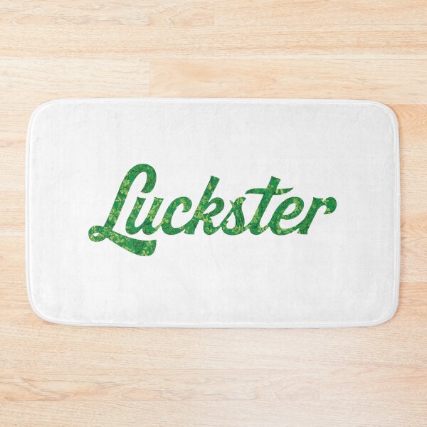 Item preview, Luckster Leaf Pattern Script Logo designed and sold by RED-MOUSE.