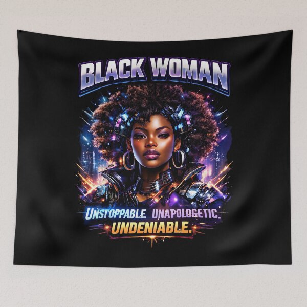 Item preview, Black Woman Character  designed and sold by Solidarityandco.