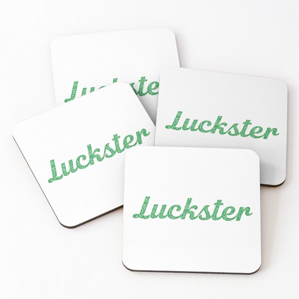 Item preview, Luckster Textured Script Logo designed and sold by RED-MOUSE.