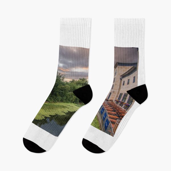 Item preview, Dusk on River Foss York designed and sold by RJW Images.