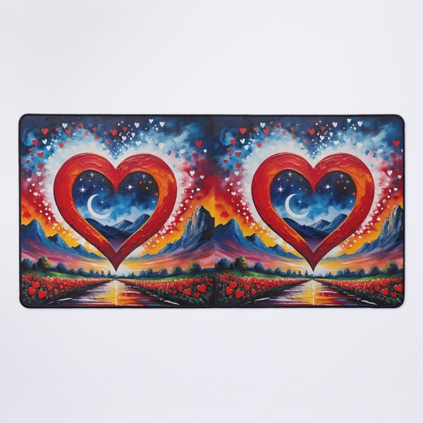 Item preview, Red love heart - care, affection or passion V11 designed and sold by DreamingAwake1.