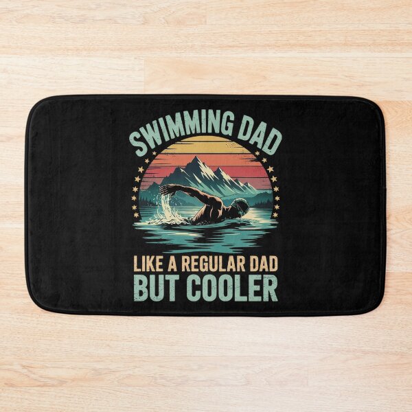 Item preview, Mens Funny Swimming Dad Like A Regular Dad Swimming Father's Day  designed and sold by VerseFarm.