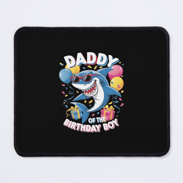 Item preview, Daddy of the Birthday Boy Family Matching Party Shark 7  designed and sold by SyntaxClaw.