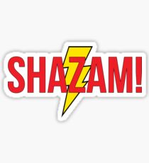 Shazam! Logo Sticker