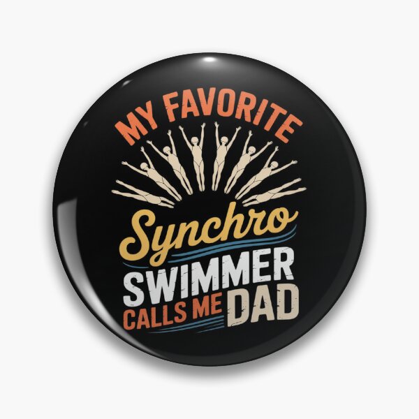 Item preview, Mens Synchronized Swimming Dad Favorite Synchro Swimmer Artistic  designed and sold by VerseFarm.