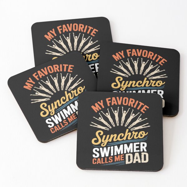 Item preview, Mens Synchronized Swimming Dad Favorite Synchro Swimmer Artistic  designed and sold by VerseFarm.