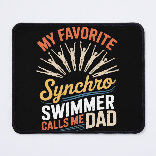 Item preview, Mens Synchronized Swimming Dad Favorite Synchro Swimmer Artistic  designed and sold by VerseFarm.