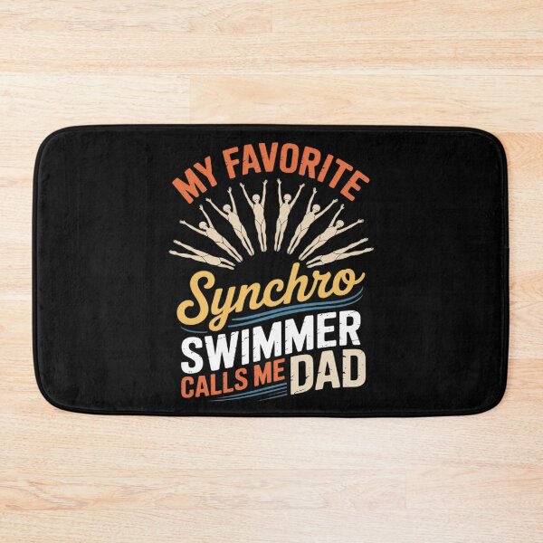 Item preview, Mens Synchronized Swimming Dad Favorite Synchro Swimmer Artistic  designed and sold by VerseFarm.
