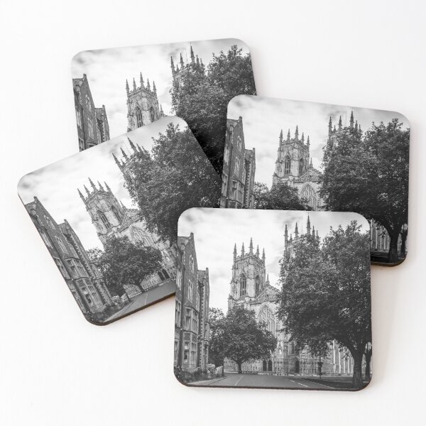 Item preview, York Minster Cathedral black and white designed and sold by RJW Images.