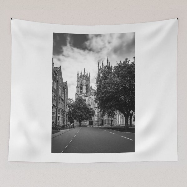 Item preview, York Minster Cathedral black and white designed and sold by RJW Images.