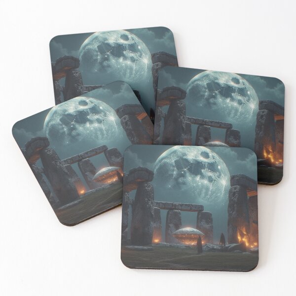 Item preview, Silent Visitors at Stonehenge designed and sold by Rees Pearse.