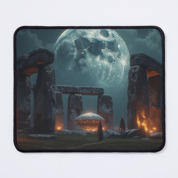 Item preview, Silent Visitors at Stonehenge designed and sold by Rees Pearse.
