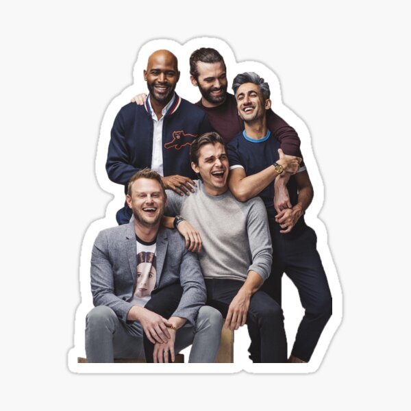 the fab 5 Sticker