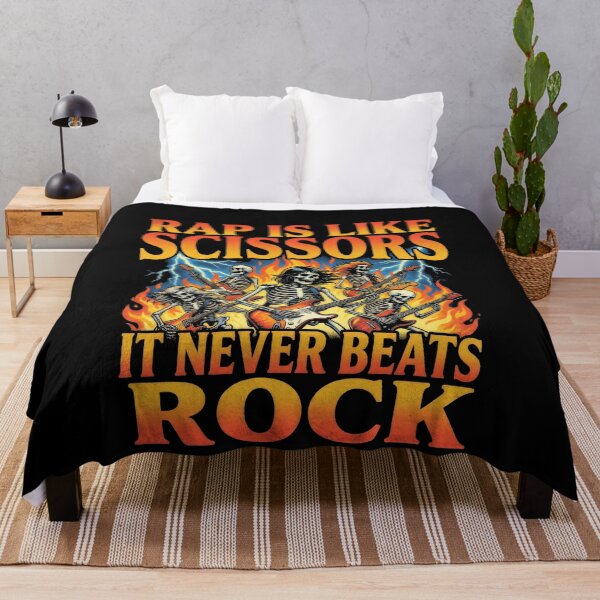 Item preview, Rap Is Like Scissors It Never Beats Rock designed and sold by elderberry.