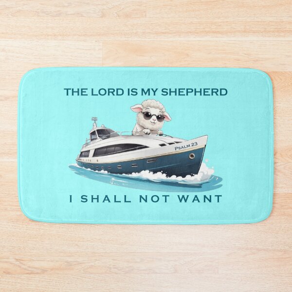 Item preview, THE LORD IS MY SHEPHERD I SHALL NOT WANT 6b (YACHT) designed and sold by Warih.