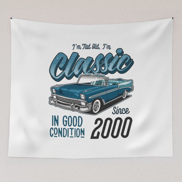 Item preview, I'm Not Old I'm Classic Car Vintage Born In 2000 designed and sold by JRRTs.